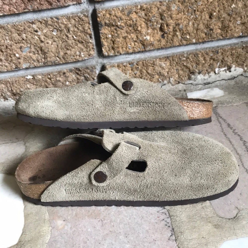 Birkenstocks Boston 36 Taupe